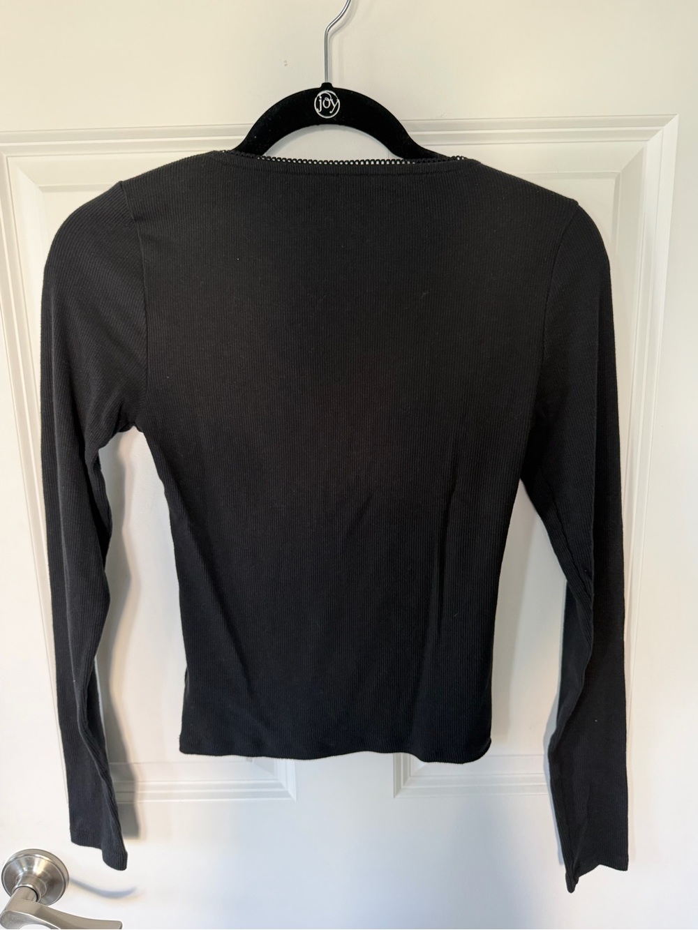 American Eagle Ribbed Keyhole Top - Picture 2 of 5